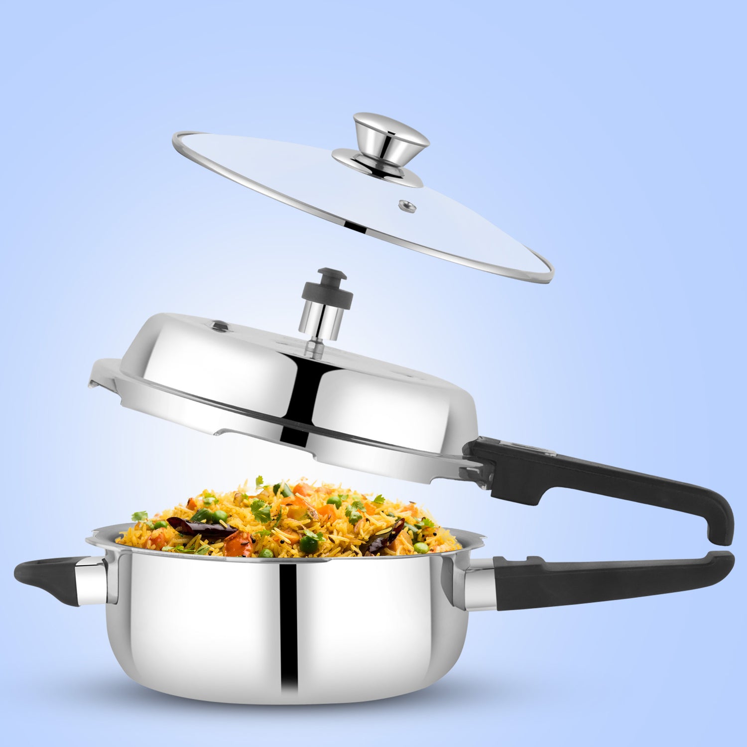 Garuda Nexen Triply 4.0 Litre Pressure Cooker