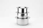 3 Pcs Tope Set with Lid