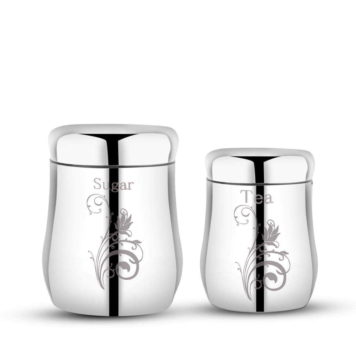 Garuda Floral Canister Set 2 Pcs