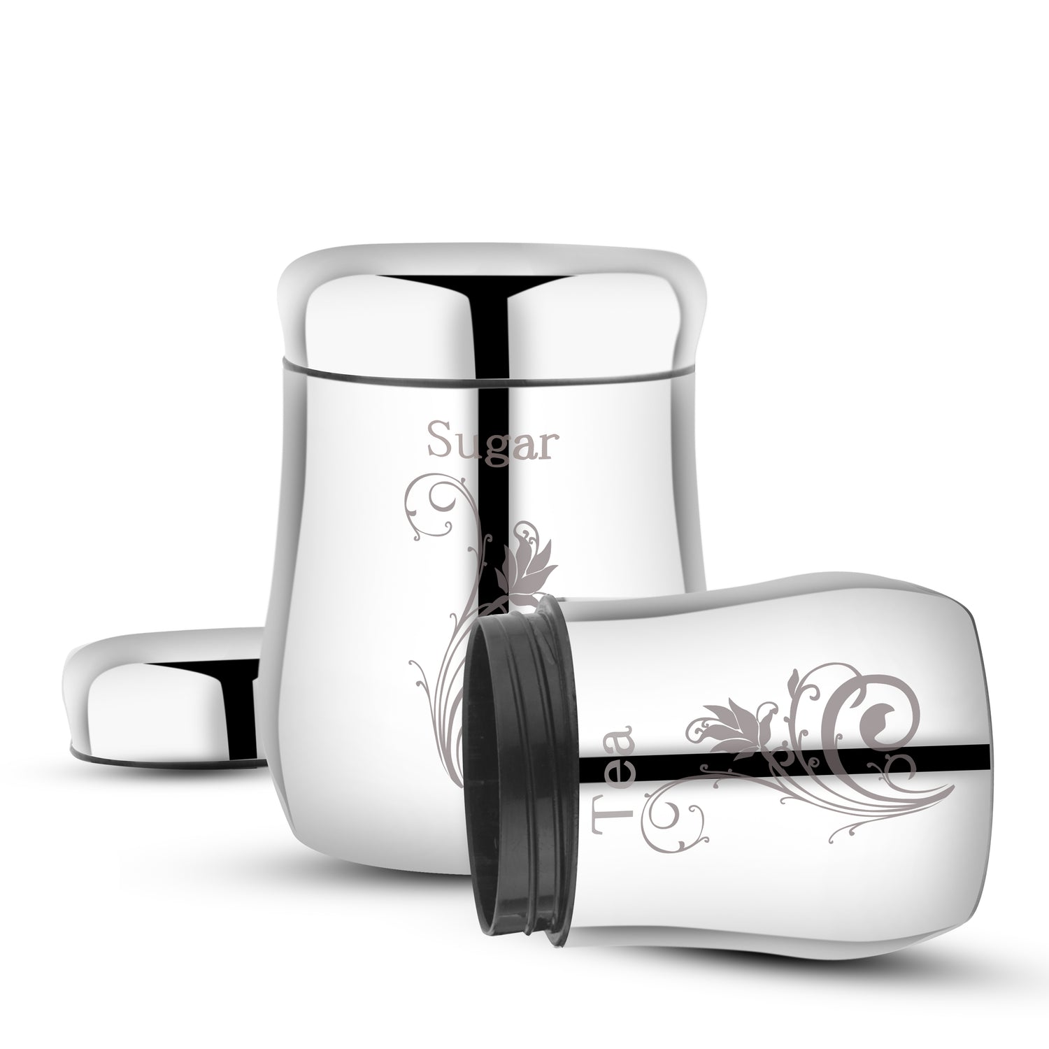 Garuda Floral Canister Set 2 Pcs