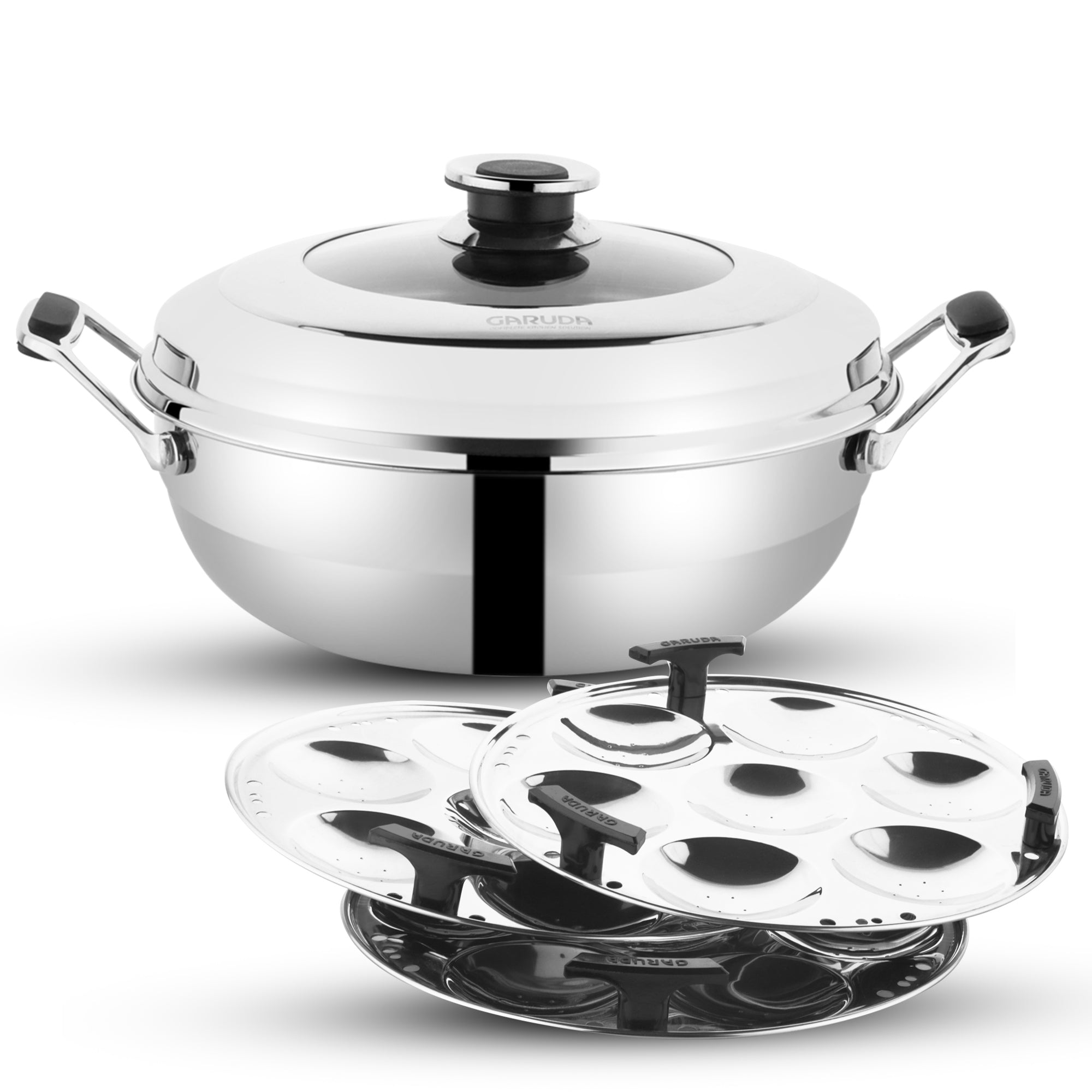 Garuda Premium Triply Honecomb Multi Kadai