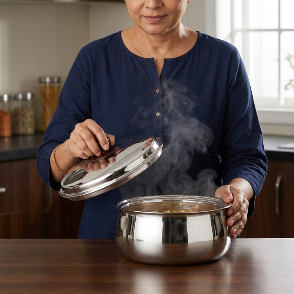 Garuda Belly Shape Casserole Without Side Handle