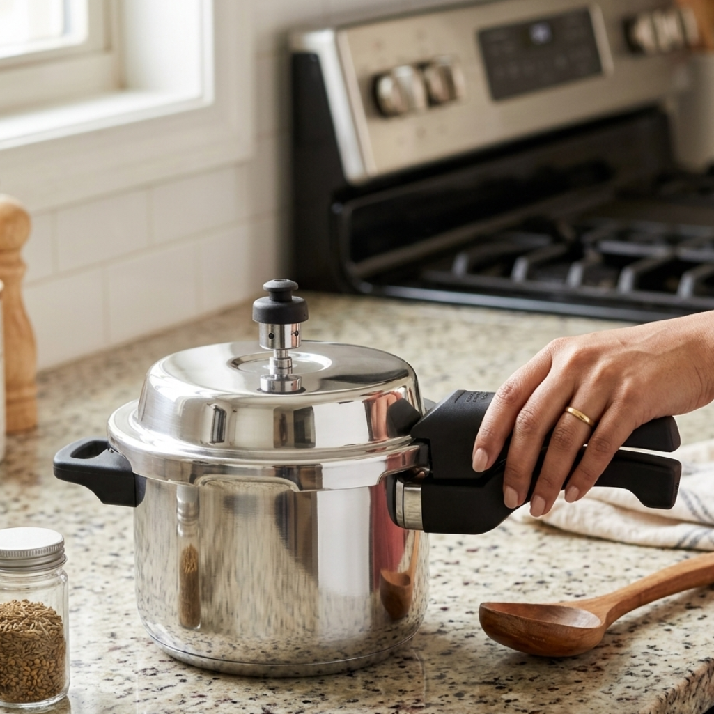 Garuda Ultima 2.0/3.0/5.0 Litre Stainless Steel Pressure Cooker ...