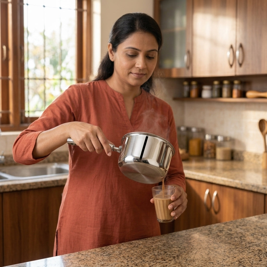 Garuda Plain Triply Saucepan - 14cm / 16cm / 18cm